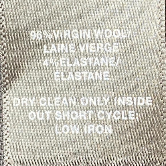 Lafayette 148 Manhattan Crop Pants Trousers Black Size 4 - Picture 9 of 13